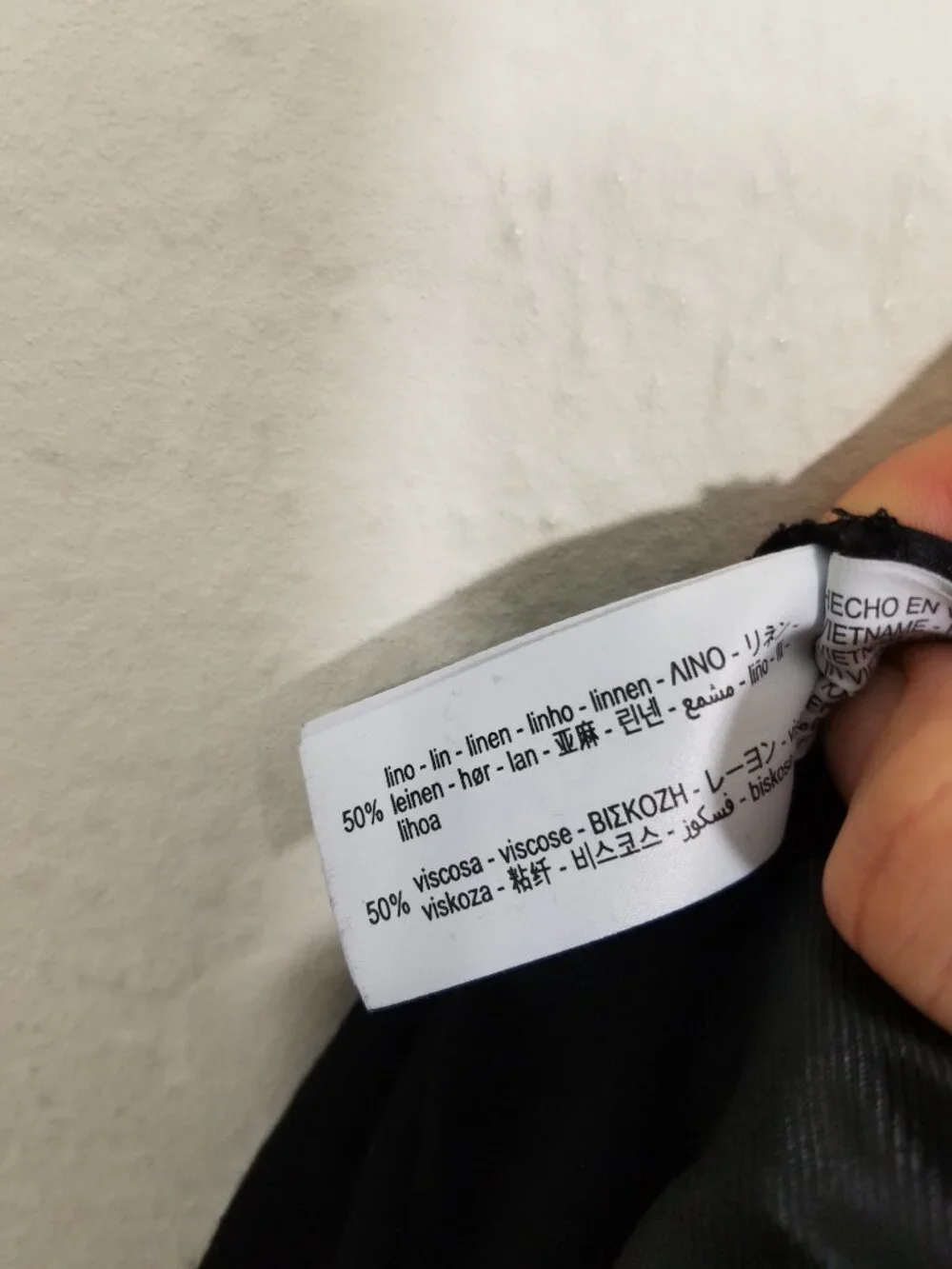 Zara linen blend